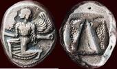 AR Stater CARIA, KAUNOS - circa 450-430 BC -