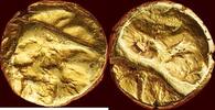 AV ¼ Stater CELTS - GALLIA BELGICA - AMBIANI / MORINI - circa 80-50 BC -