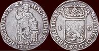 Gulden NOORDELIJKE NEDERLANDEN (NETHERLANDS) - REPUBLIEK, 1581-1795 - UTRECHT -  1714, Utrecht VF