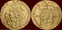 14 gulden NOORDELIJKE NEDERLANDEN (NETHERLANDS) - REPUBLIEK, 1581-1795 - GELDERLAND - Gouden rijder van  1750, Harderwijk aEF