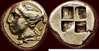 EL 1/6 Stater IONIA, PHOKAEA (PHOKAIA) - or hekte, 387-326 BC -