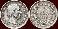 Koninkrijk der Nederlanden 5 Cents 1862 NEDERLAND (NETHERLANDS, KINGDOM)... 15,00 EUR  + 9,50 EUR frais d'envoi