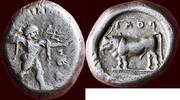 AR Stater LUCANIA, POSEIDONIA - or didrachm, 470 - 455 BC -