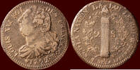  2 Sols 1792 BB FRANCE - FIRST REPUBLIC - CONSTITUTION, 1791-1793 -  179... 95,00 EUR  + 9,50 EUR frais d'envoi
