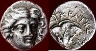 AR Hemidrachm CARIAN ISLANDS, RHODOS - EUKRATES, magistrate - circa 250-230 BC -