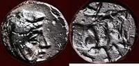 AE AEOLIS, KYME - SPITHRADATES, satrap of Ionia & Lydia - AE 10, circa 335-334 BC -