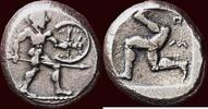 AR Stater PAMPHYLIA, ASPENDOS - circa 465-430 BC -