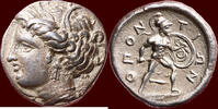 AR Stater LOKRIS OPUNTIOI, OPUS - 369-360 BC -
