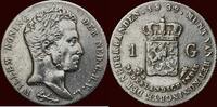 1 Gulden NEDERLAND (NETHERLANDS, KINGDOM) - NEDERLANDS OOST-INDIË (DUTCH EAST INDIES) - WILLEM I, 1815-1840 - 1839, Utrecht -