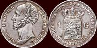 Koninkrijk der Nederlanden 1 Gulden NEDERLAND (NETHERLANDS, KINGDOM) - WILLEM II, 1840-1849 - -