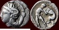 AR Diobol LUCANIA, HERAKLEA - circa 380-325 BC -