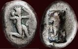 AR Siglos ACHAEMENID KINGDOM OF PERSIA - DARIUS I THE GREAT, 521-485 BC - Sardis, circa 513-500 BC -