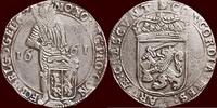 Zilveren dukaat NOORDELIJKE NEDERLANDEN (NETHERLANDS) - REPUBLIEK, 1581-1795 - GELDERLAND -  1661, Harderwijk VF / EF à zfr+