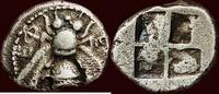 AR ¼ Stater IONIA, EPHESOS - or drachm, circa 450-420 BC -