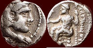 AR Obol KINGDOM OF MACEDONIA - ALEXANDER III THE GREAT, 336-323 BC - probably Phoenician Mint, circa 325-300 BC -
