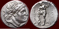 AR Tetradrachm KINGDOM OF MACEDONIA - DEMETRIOS POLIORKETES, 306-283 BC - Demetrias, 290-289 B.C. -