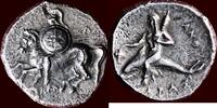 AR Stater CALABRIA, TARAS (TARENTUM) - or didrachm, circa 280-272 BC -