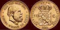 Koninkrijk der Nederlanden 10 Gulden NEDERLAND (NETHERLANDS, KINGDOM) - WILLEM III, 1849-1890 - 1875/4 -