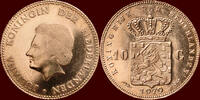 Koninkrijk der Nederlanden 10 Gulden NEDERLAND (NETHERLANDS, KINGDOM) - JULIANA, 1948-1980 - -
