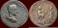 Roman Empire AE GORDIANUS (GORDIAN) III, 238-244 - MESOPOTAMIA, EDESSA - ABGAR X, 242-244 - AE 34 -