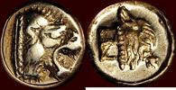 EL 1/6 Stater LESBOS - ELECTRUM COINAGE - or hekte, Mytilene, ca. 521-478 BC -