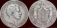 Taler GERMANY - BRAUNSCHWEIG-WOLFENBÜTTEL - WILHELM, 1831-1884 - 1866/5 B, Hannover -