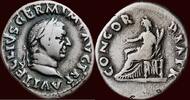Roman Empire AR Denarius VITELLIUS, 2 jan.-20 dec.69 - Rome -
