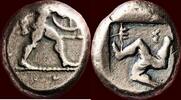 AR Stater PAMPHYLIA, ASPENDOS - circa 465-430 BC -