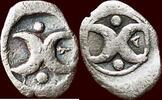 AR Hemiobol CALABRIA, TARAS (TARENTUM) - or 1/3 litra, circa 325-280 BC -