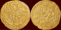 Gelderland Rozenobel (1584-1586) NOORDELIJKE NEDERLANDEN (NETHERLANDS) - HERTOGDOM GELRE - STATEN VAN GELRE, 1577-1585 -  z.j. , Harderwijk VF / ...