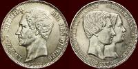 5 Francs BELGIUM - LEOPOLD I, 1831-1865 - Medallic “Marriage Leopold & Marie Henriette” -