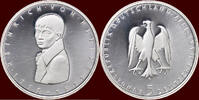 5 Mark 1977 G GERMANY - BRD -  1977 G, Karlsruhe “von Kleist” PP 8,50 EUR  + 9,50 EUR frais d'envoi