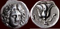 AR Didrachm 304-275 BC v. Chr.  CARIAN ISLANDS, RHODOS -  circa 304-275 BC ss