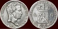 Koninkrijk der Nederlanden &frac12; Gulden 1818 NEDERLAND (NETHERLANDS, KINGDOM... 445,00 EUR  + 11,00 EUR frais d'envoi