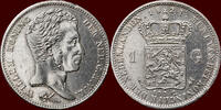 M&uuml;nzen 1 Gulden 1824 NEDERLAND (NETHERLANDS, KINGDOM) - WILLEM I, 1815-1... 375,00 EUR  + 11,00 EUR frais d'envoi