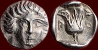 M&uuml;nzen AR Hemidrachme 408-394 v. Chr. CARIAN ISLANDS, RHODOS - 408-394 BC  650,00 EUR  + 16,00 EUR frais d'envoi