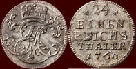 M&uuml;nzen Reichstaler 1760 GERMANY - SACHSEN-HILDBURGHAUSEN, HERZOGTUM - ER... 135,00 EUR  + 11,00 EUR frais d'envoi