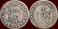 M&uuml;nzen 10 Kreuzer 1727 B GERMANY - HESSEN-DARMSTADT, GROSSHERZOGTUM - ER... 40,00 EUR  + 9,50 EUR frais d'envoi