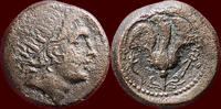  AE 120-84 v. Chr. CARIAN ISLANDS, RHODOS - AE 26, circa 120-84 BC f/vf ... 135,00 EUR  + 11,00 EUR frais d'envoi