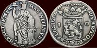 Holland Gulden NOORDELIJKE NEDERLANDEN (NETHERLANDS) - REPUBLIEK, 1581-1795 - HOLLAND - 1715/14, Dordrecht -