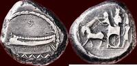 PHOENICIA, SIDON - BA′ ALSHILLEM, circa 407-372 BC - AR Dishekel -