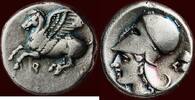 AR Stater PELOPONESSOS - CORINTHIA - CORINTH - circa 350-306 BC -
