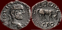 Roman Empire AE GALLIENUS, 253-268 - TROAS - AE 20, Alexandria Troas -