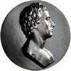 Personenmedaillen Bronzegussmedaillon Schiller, Friedrich von *1759, +1805, deutscher Dichter -