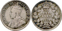 Kanada 10 Cents 1915 Georg V. (1910-1936) ss 89,00 EUR  + 15,00 EUR frais d'envoi