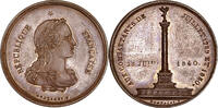 Frankreich Bronzemedaille 1840 Einweihung der Julisäule in Paris prfr 85,00 EUR  + 15,00 EUR frais d'envoi