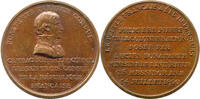 NAPOLEON UND SEINE ZEIT Bronzemedaille Grundsteinlegung der Ehrensäule der Nation -