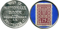 Österreich / Wien 25 Kronen o. J. Wien, Nationale Bank und Wechselstube vz 75,00 EUR  + 15,00 EUR frais d'envoi
