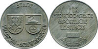 Villingen-Schwenningen Zinkmedaille o.J. Prämie für hervorragende sportl... 29,00 EUR  + 7,50 EUR frais d'envoi