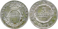 Schweiz / Solothurn 5 Batzen 1811 Kanton Solothurn vz 179,00 EUR  + 15,00 EUR frais d'envoi